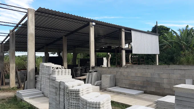 Estrutura da fábrica VigaFort